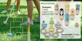 Lidl Playtive Tierwurfspiel Angebot