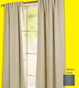 Lidl Livarno Home Samt-Vorhangschal-Set Angebot
