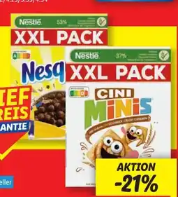 Lidl Nestlé Cini Minis Cerealien XXL Angebot