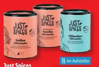 Lidl Just Spices Gewürzmischungen Angebot