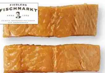 Scheck-in-Center Fiedlers Fischmarkt Heißgeräucherte Lachs-Stremel Angebot