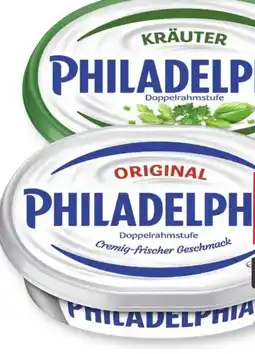 Scheck-in-Center Philadelphia Frischkäsezubereitung Angebot