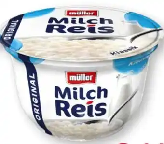 Scheck-in-Center Müller Milch Reis Angebot