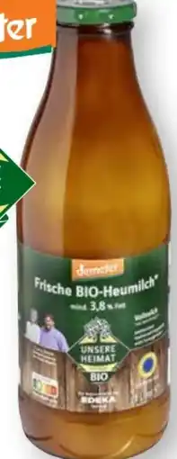 Scheck-in-Center Unsere Heimat Echt & Gut Bio-Heumilch Angebot