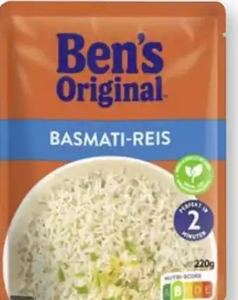 Scheck-in-Center Ben's Original Express Reis Angebot