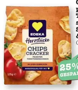 Scheck-in-Center Edeka Herzstücke Chips Cracker Angebot