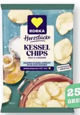 Scheck-in-Center Edeka Herzstücke Kesselchips Angebot
