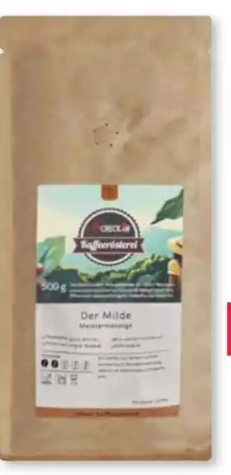 Scheck-in-Center Scheck-in Kaffeerösterei Der Milde Angebot