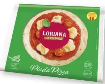 Scheck-in-Center Loriana la Piadina Piada Pizza Angebot