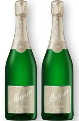 Scheck-in-Center Mumm & Co. Sekt Angebot