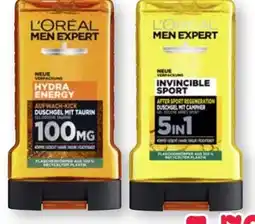 Scheck-in-Center L'Oréal Paris Men Expert Hydra Energy Duschgel Angebot