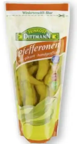 Scheck-in-Center Feinkost Dittmann Pfefferonen Angebot
