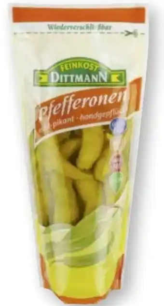 Scheck-in-Center Feinkost Dittmann Pfefferonen Angebot