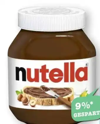 Scheck-in-Center Ferrero Nutella Nuss-Nugat Creme Angebot