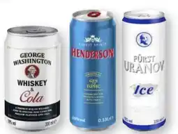 Scheck-in-Center George Washington Whiskey & Cola Angebot