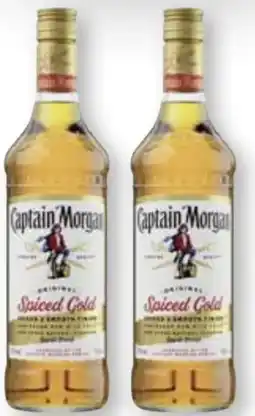 Scheck-in-Center Captain Morgan Original Spiced Gold Rum Angebot