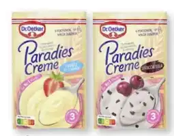 Scheck-in-Center Dr. Oetker Paradiescreme Angebot