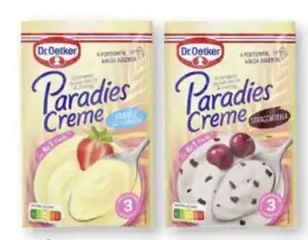 Scheck-in-Center Dr. Oetker Paradiescreme Angebot