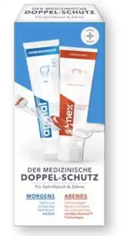 Scheck-in-Center Doppel-Schutz Zahncreme Angebot