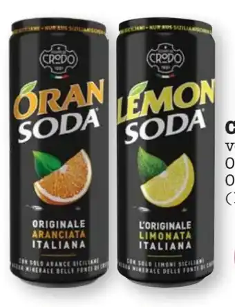 Scheck-in-Center Fonti di Crodo Oran Soda Angebot