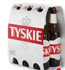 Scheck-in-Center Tyskie Gronie Bier Angebot