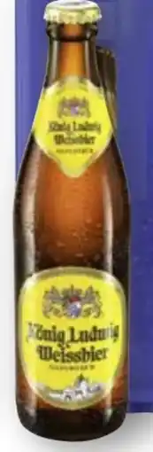 Scheck-in-Center König Ludwig Weißbier Hell Angebot