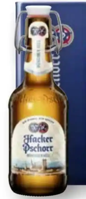 Scheck-in-Center Hacker-Pschorr Münchner Hell Angebot