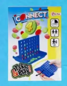 Scheck-in-Center Vier-Gewinnt-Spiel Angebot