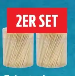 Scheck-in-Center Zahnstocher Angebot