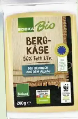 Edeka Edeka Bio Bio-Bergkäse Angebot