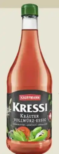 Edeka Kauffmann Essig Kressi Kräuter Vollwürz-Essig Angebot