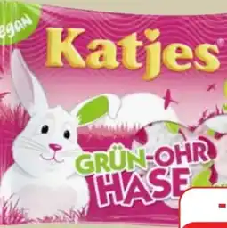 Edeka Katjes Grün-Ohr Hase Eis Vegan Angebot