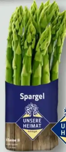 Edeka Unsere Heimat Spargel Grün Angebot