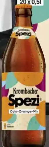 Edeka Krombacher Spezi Cola Orange-Mix Angebot