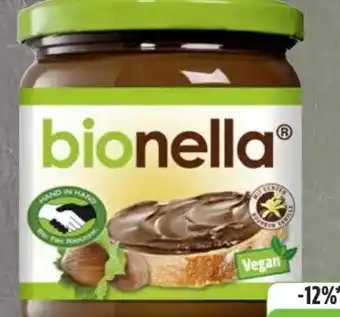 Edeka Bionella Bio Vegan Nuss-Nougat-Creme Angebot