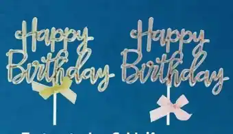 Edeka Tortenstecker Happy Birthday Angebot