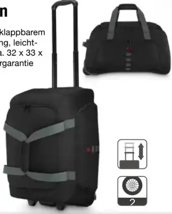 Edeka Wenger Reisetasche mit Rollen Angebot