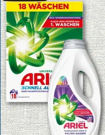 nahkauf Ariel Vollwaschmittel Pulver Angebot