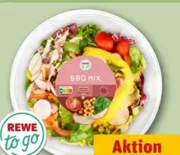 REWE Center Rewe to go Salatschale BBQ-Mix Angebot