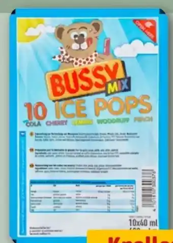 REWE Center Busemann Bussy Mix Ice Pops Angebot