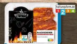 REWE Center Butcher’s Barbecue Schweine-Bauchscheiben Angebot
