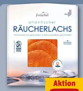 REWE Center Arctic Fish Atlantischer Räucherlachs Angebot
