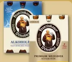 REWE Center Franziskaner Premium Weissbier Naturtrüb Angebot