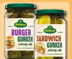 REWE Center Kühne Sandwich Gurken Angebot