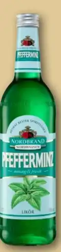 REWE Center Nordbrand Nordhausen Pfefferminzlikör Angebot