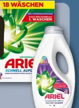 REWE Ariel Vollwaschmittel Pulver Angebot
