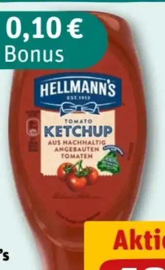 REWE Center Hellmann’s Tomato Ketchup Angebot