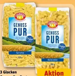 REWE Center 3 Glocken Genuss Pur Pasta Angebot