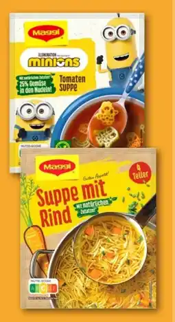 REWE Center Maggi Minions Tomatensuppe Angebot