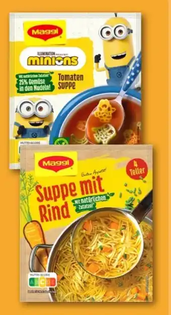 REWE Center Maggi Minions Tomatensuppe Angebot